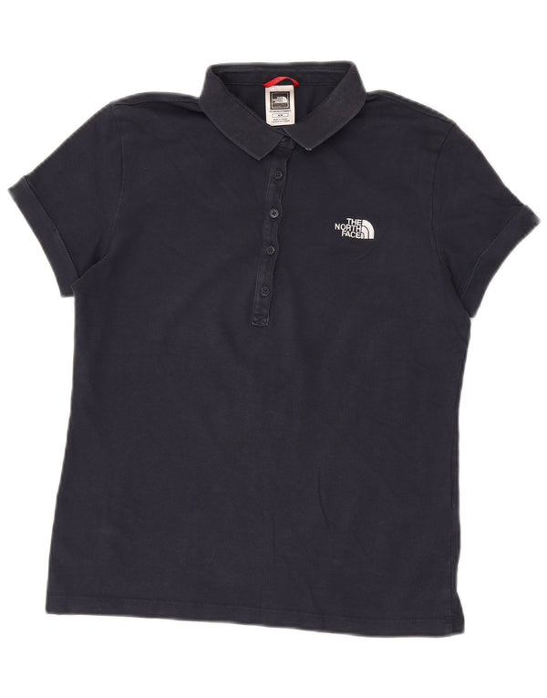 Tricou polo pentru femei The North Face UK 12 Medium Bluemarin Bumbac