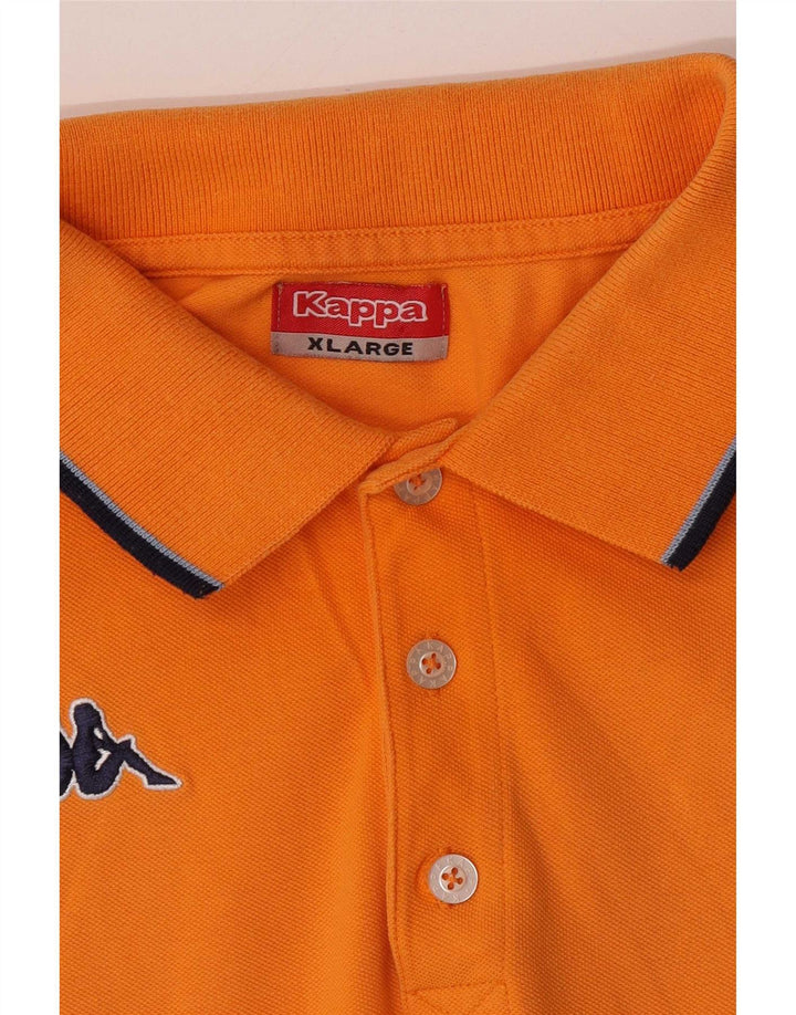 Cămașă polo pentru bărbați Kappa XL portocaliu