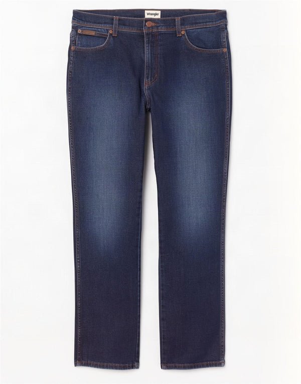 Blugi slim Texas Wrangler pentru bărbați W34 L32 bumbac albastru