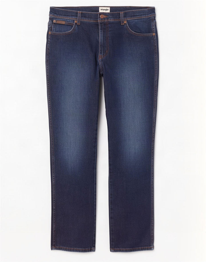 Blugi slim Texas Wrangler pentru bărbați W34 L32 bumbac albastru