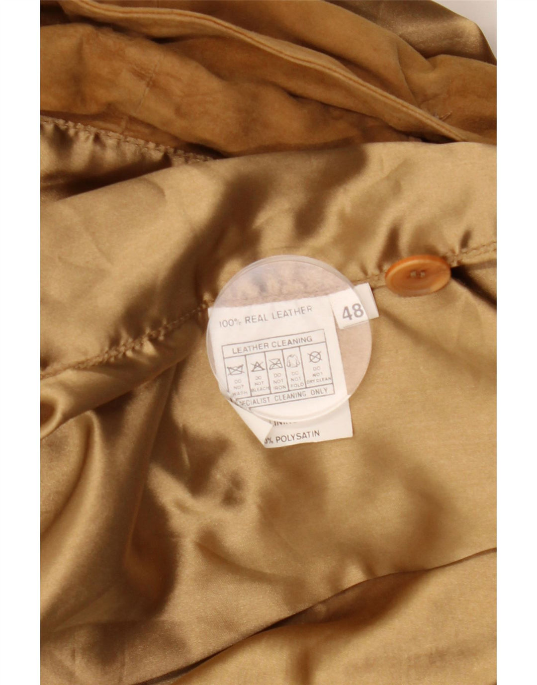 Bomber vintage pentru bărbați din piele intoarsa IT 48 din piele maro medie