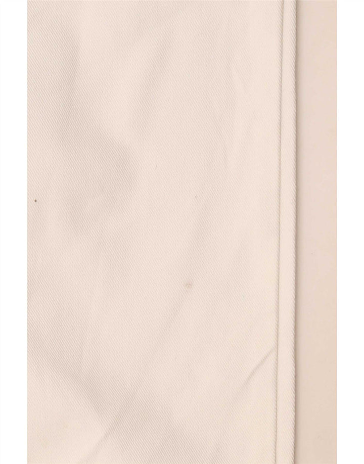 Blugi drepti pentru femei Wrangler W35 L30 bumbac alb