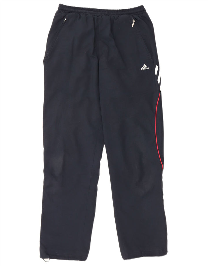 Pantaloni de trening ADIDAS pentru bărbați, poliester mici, bleumarin