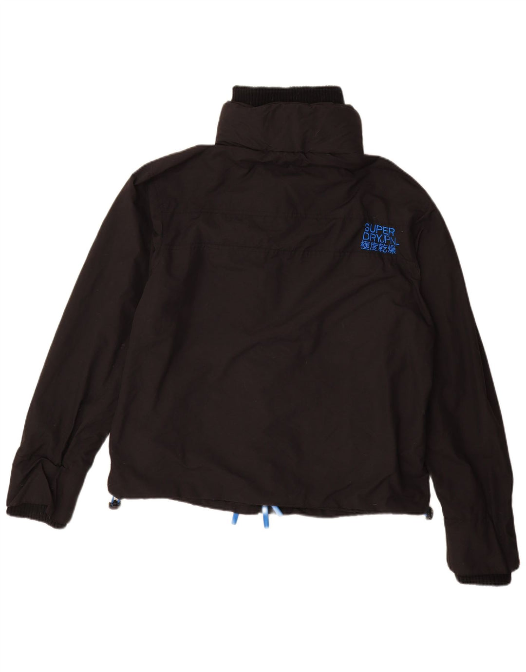 SUPERDRY Jachetă de ploaie The Windcheater Graphic pentru femei UK 20 2XL Nylon negru