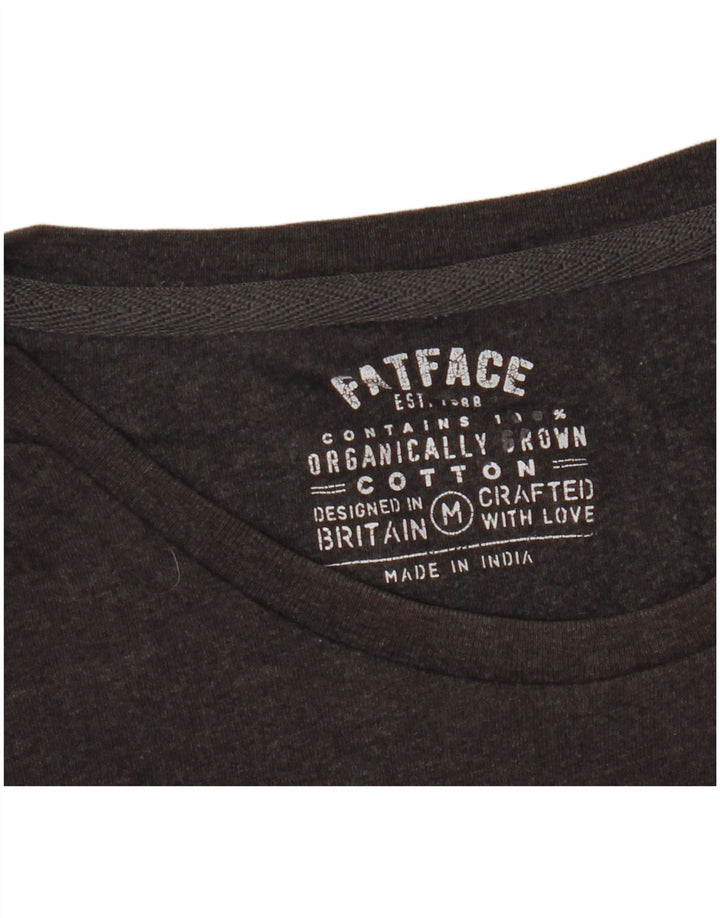 FAT FACE Tricou Bărbați Top Medium Gri Bumbac