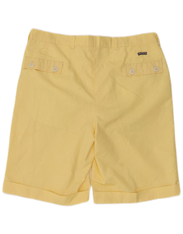 Pantaloni scurți chino pentru bărbați Ellesse W34 Large Yellow