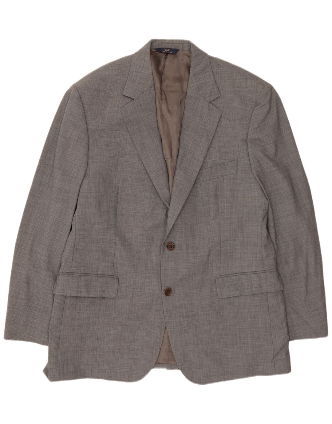 Costum pentru bărbați BROOKS BROTHERS 346, 2 nasturi, 2 piese UK 42 XL W34 L29 Lână gri