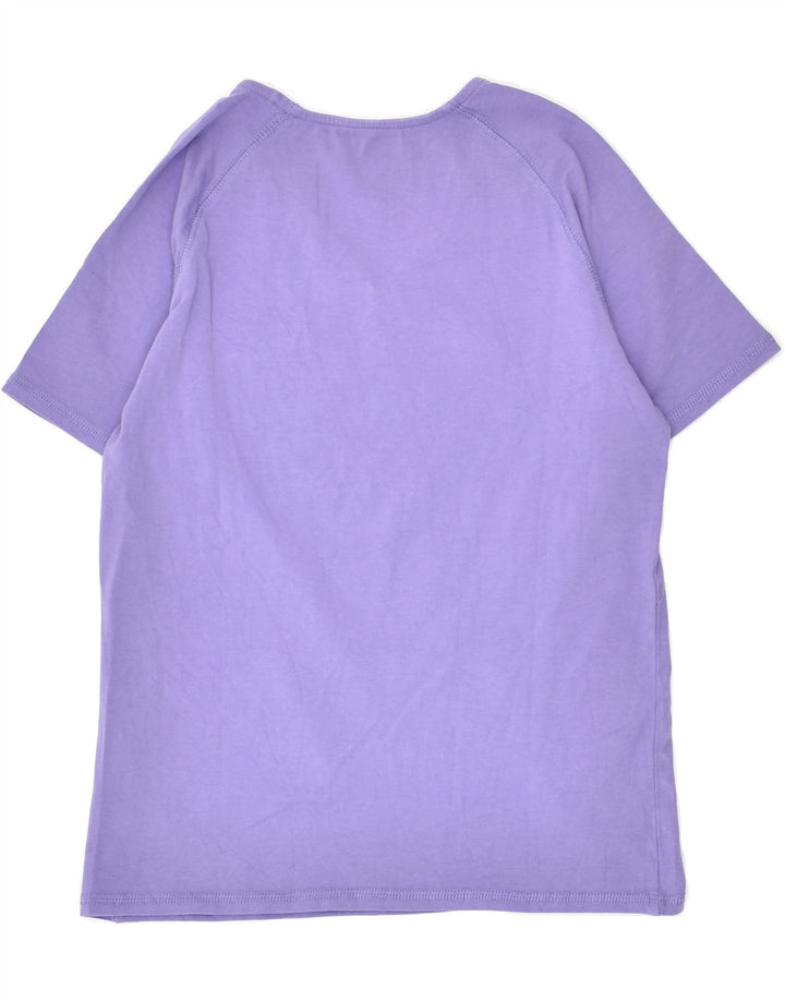 KAPPA Womens T-Shirt Top UK 18 Small Purple | Vintage Kappa | Thrift | Second-Hand Kappa | Used Clothing | Messina Hembry 