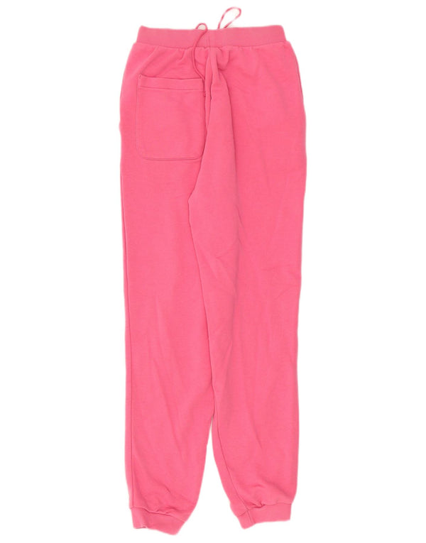 Pantaloni de trening Adidas pentru femei Joggeri UK 4 XS Bumbac roz