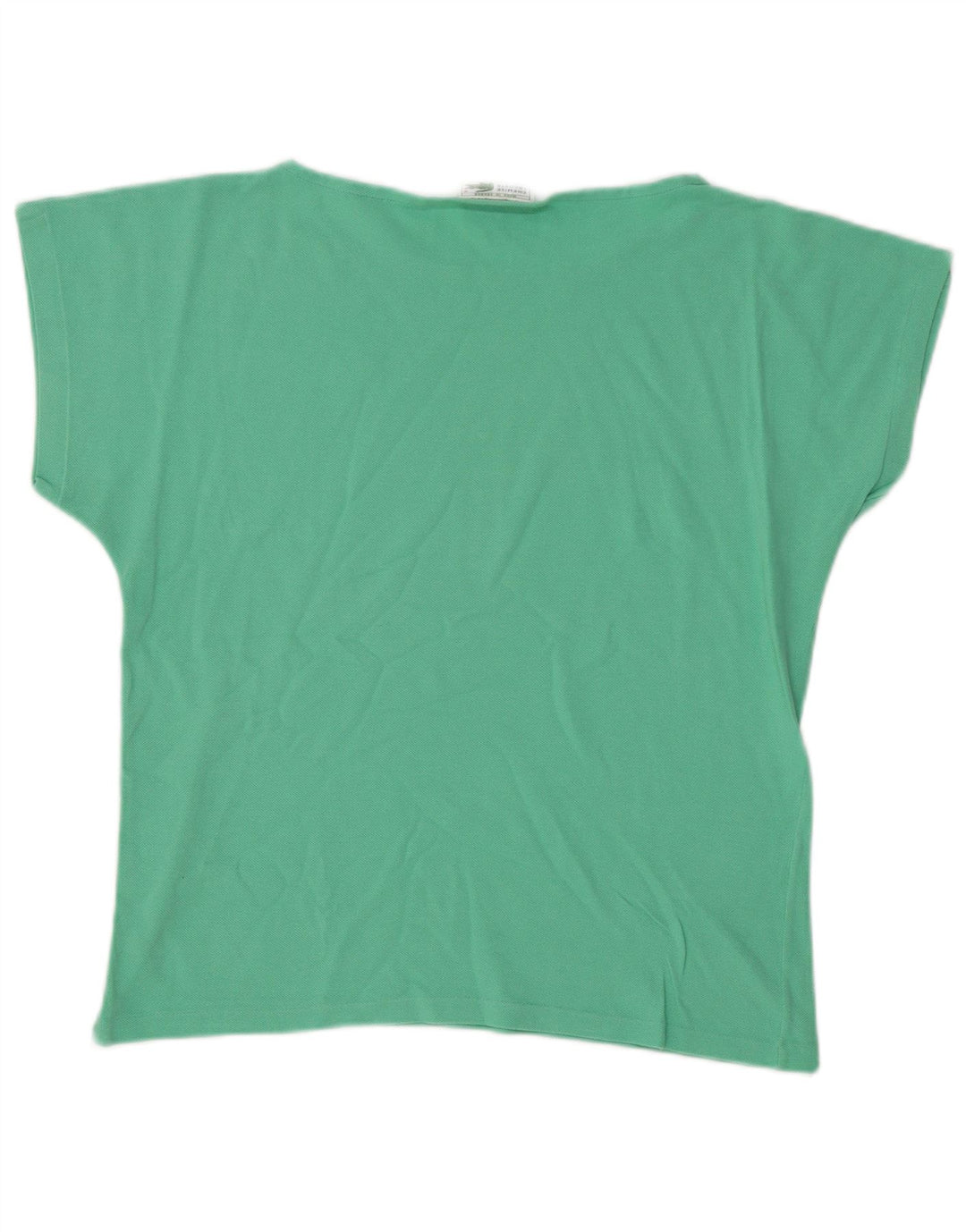 Tricou pentru femei LACOSTE Top Marimea 40 Bumbac Turcoaz Mediu