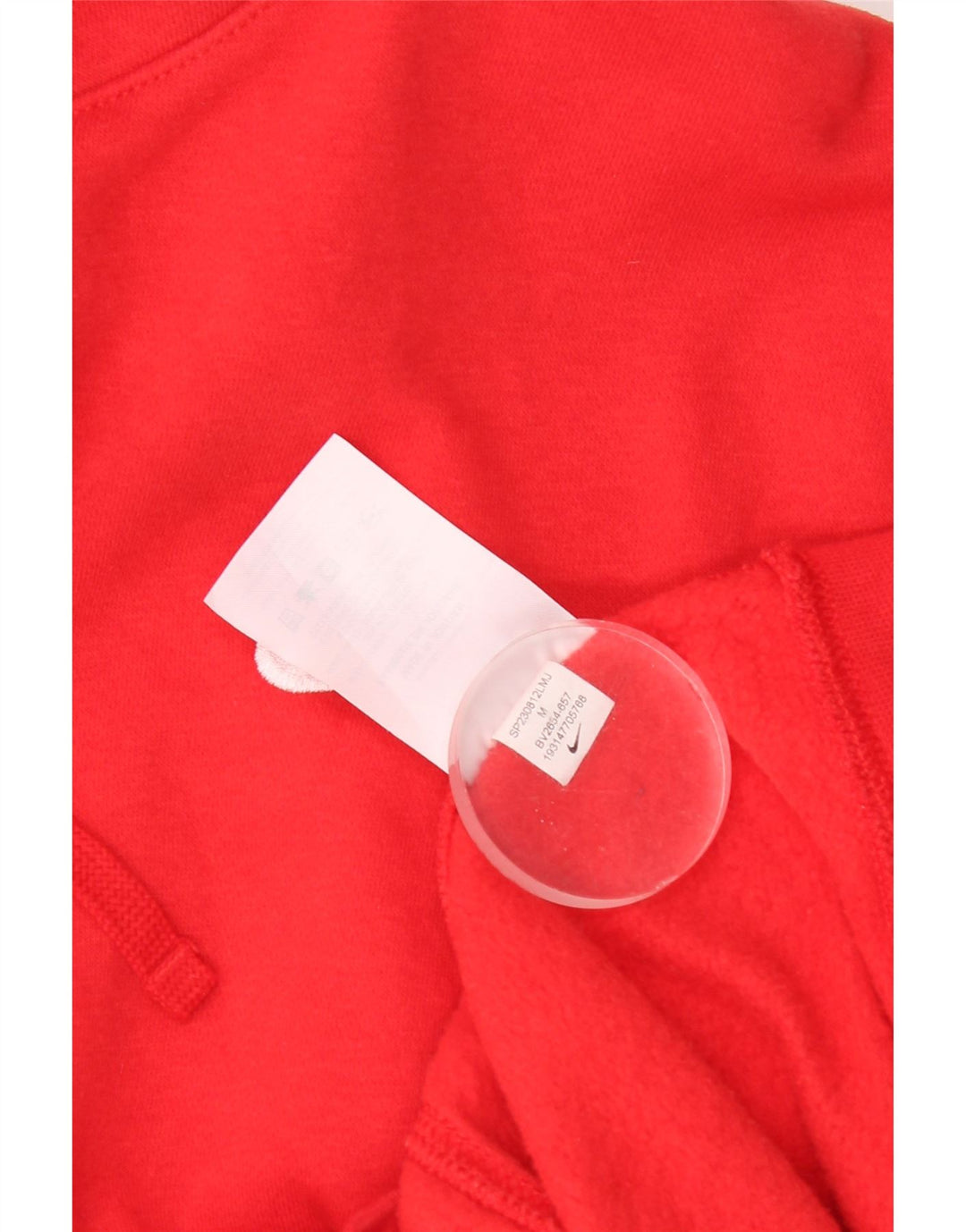 Pulover Nike pentru femei UK 14 Bumbac roșu mediu