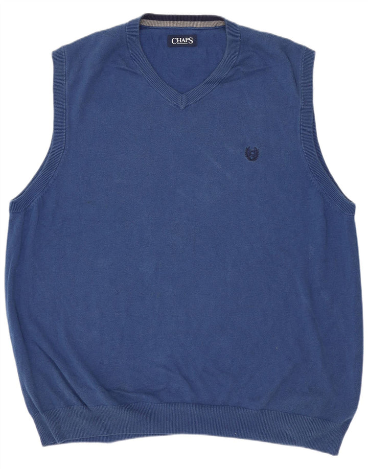 Vesta pentru bărbați CHAPS, XL, bumbac, albastru
