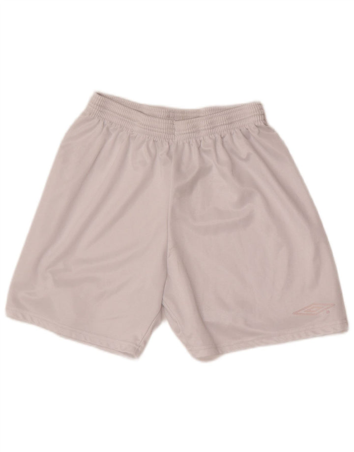 Pantaloni scurți sport Umbro pentru bărbați, mari, albi