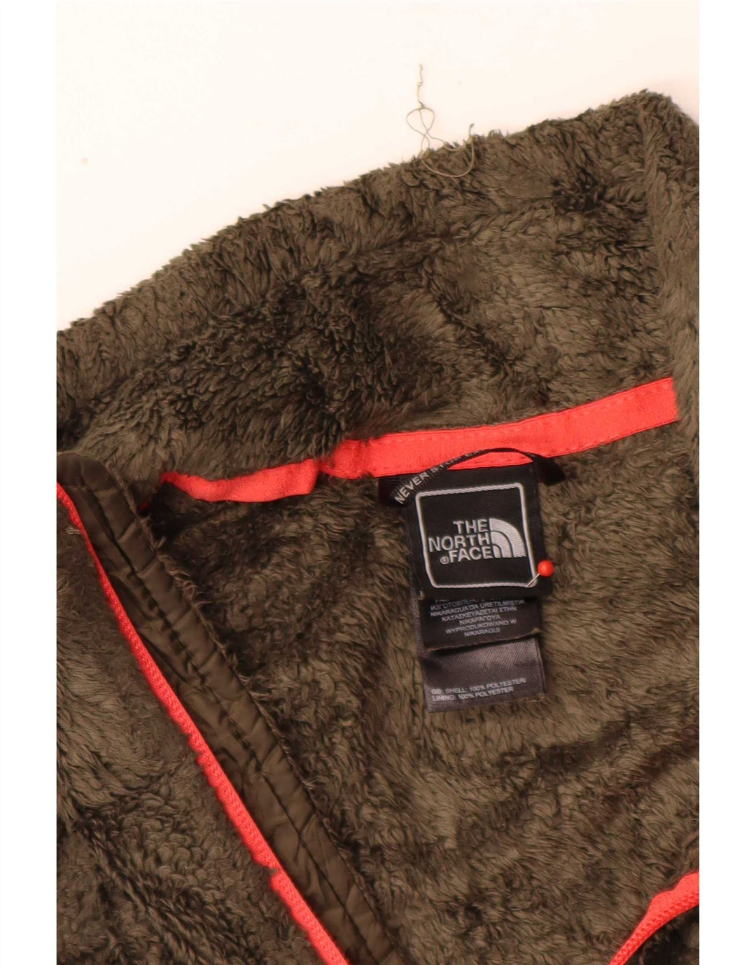 Jachetă polară pentru femei The North Face UK 6 XS Kaki Poliester
