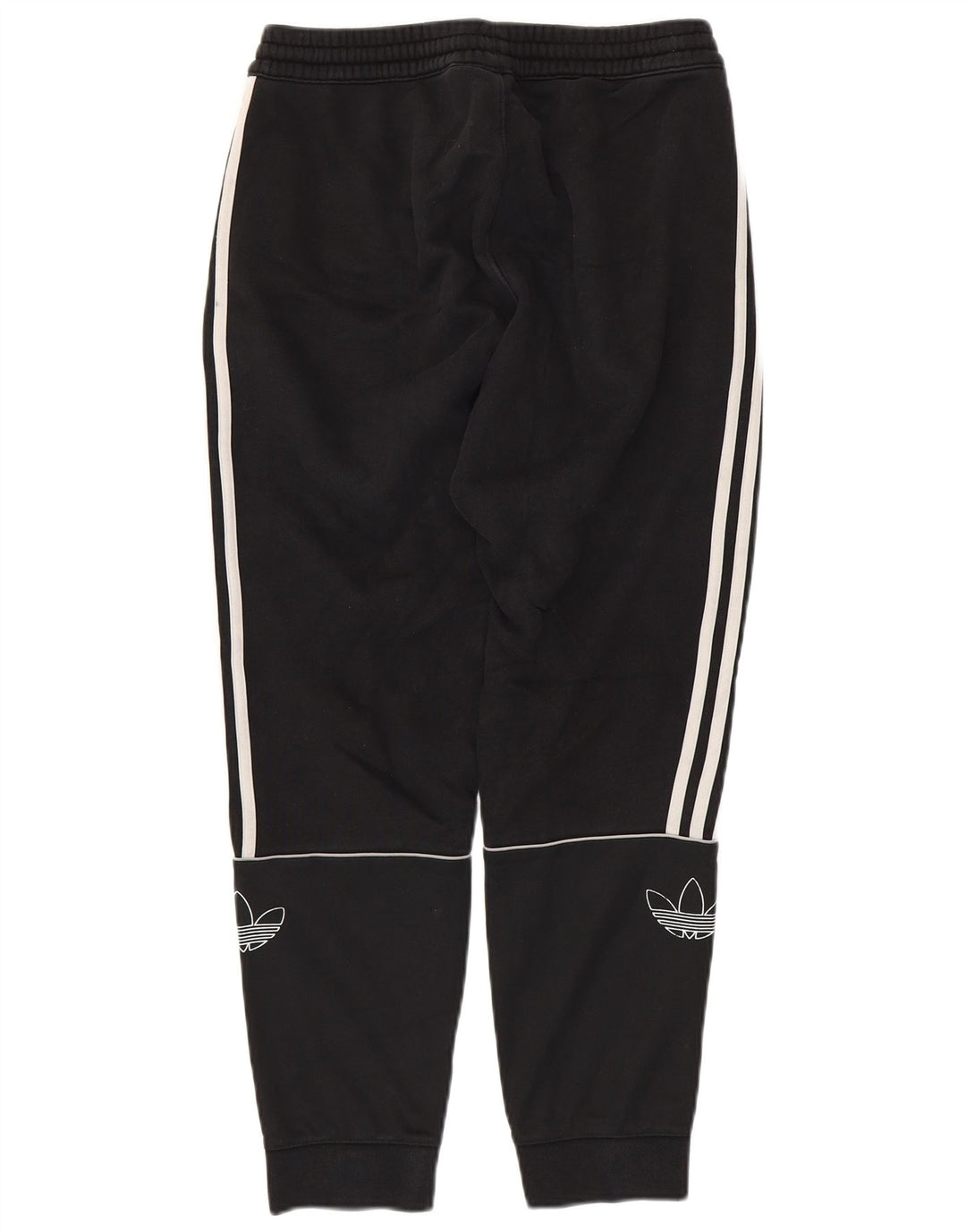 Pantaloni de trening grafic ADIDAS pentru bărbați Pantaloni de jogging, bumbac mediu negru