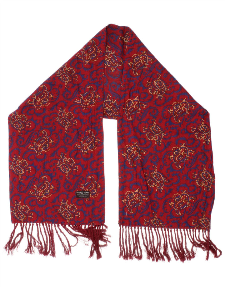 Fular pentru bărbați Tootal, o mărime, roșu cu model paisley
