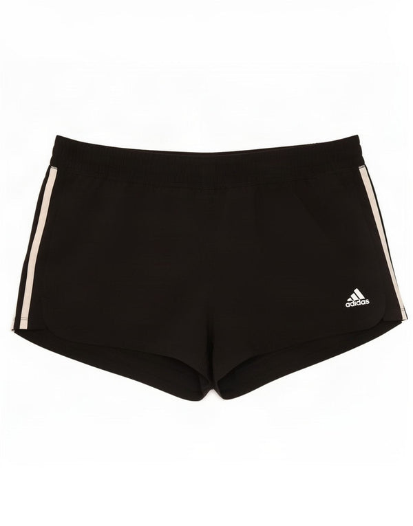 Pantaloni scurți Adidas Aeroready Sport pentru femei UK 16/18 Poliester negru mare