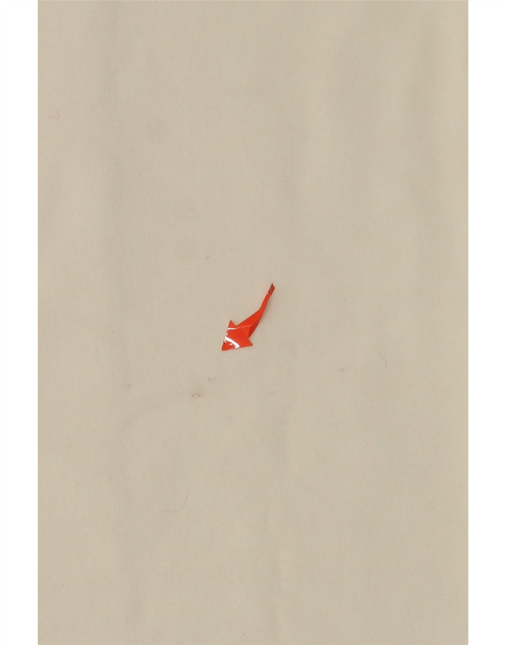 Jachetă de top pentru trening crop ELLESSE pentru femei UK 12 Poliester alb mediu mediu