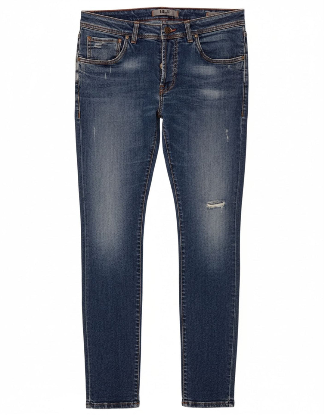 Blugi slim pentru bărbați Liu Jo W31 L32 albastru