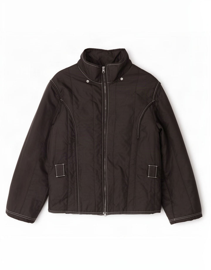 Jachetă de ploaie pentru femei Refrigiwear UK 14, mare, negru, nailon