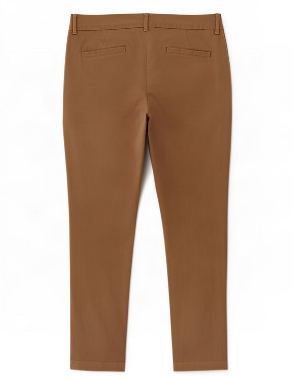 Pantaloni chino slim pentru bărbați Marks & Spencer L36 L29 bumbac bej