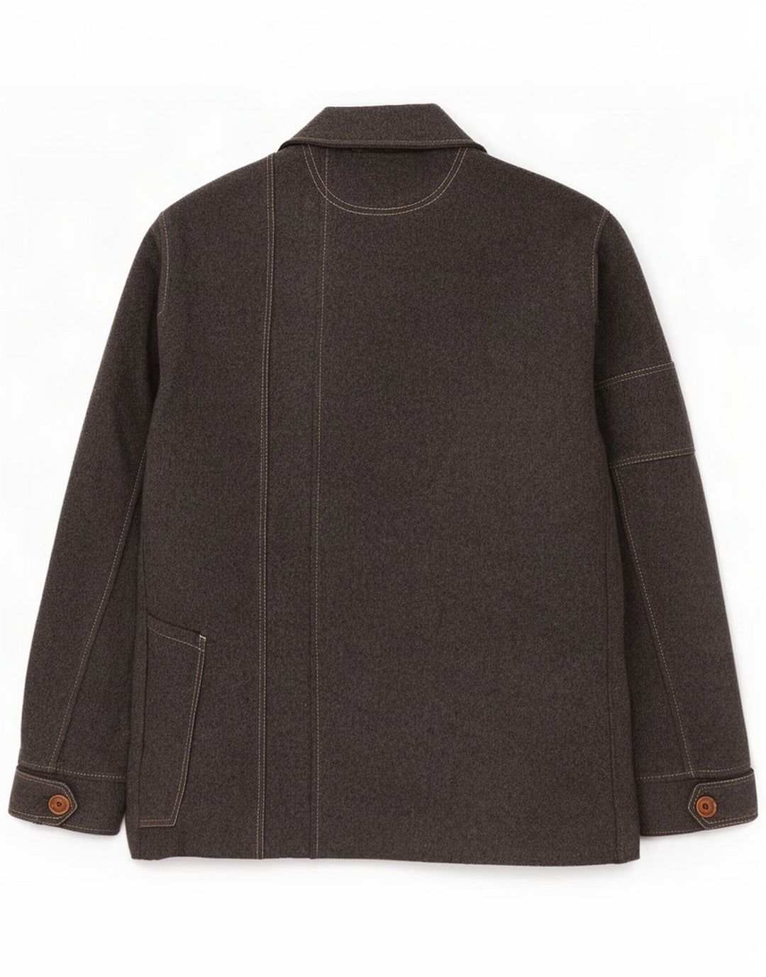 JC De Castelbajac Mens Utility Jacket IT 52 XL Grey Wool
