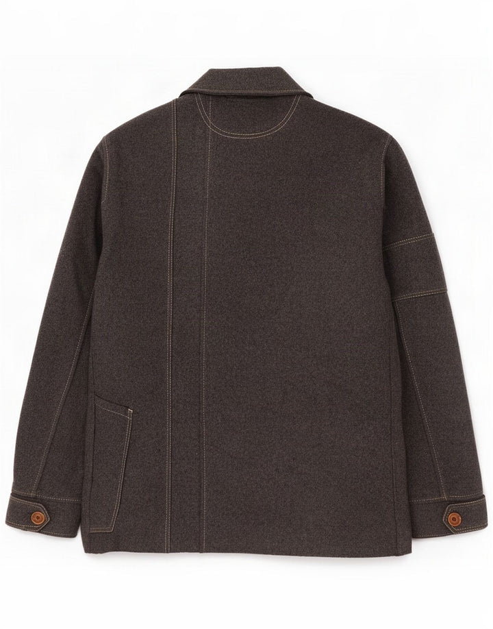 JC De Castelbajac Mens Utility Jacket IT 52 XL Grey Wool