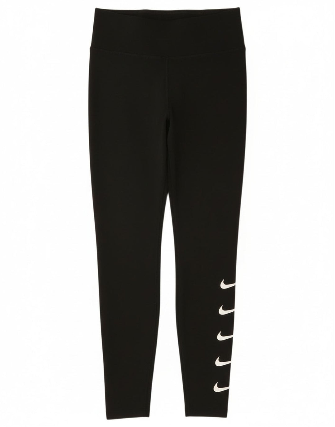 Leggings Nike Dri Fit Graphic pentru femei UK 10 Poliester negru mic