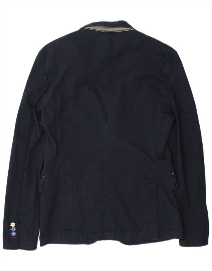 Blazer pentru bărbați Zara, cu 2 nasturi, UK 38 Medium Bleumarin