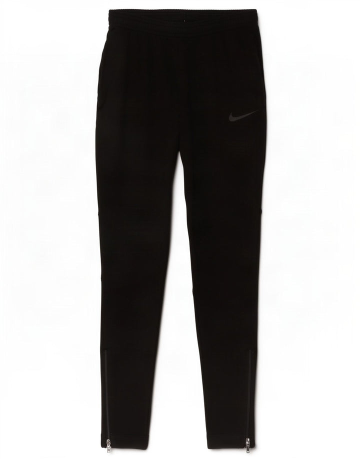 Pantaloni de trening Nike baieti 10-11 ani poliester mediu negru