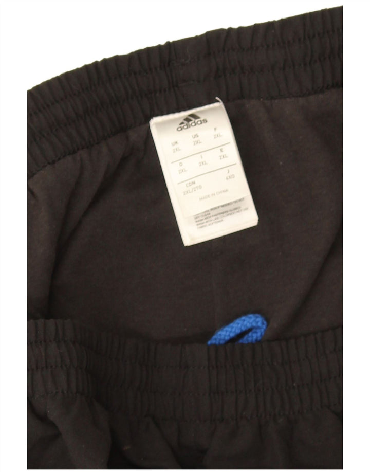 Pantaloni de trening Adidas pentru bărbați Pantaloni de jogging 2XL poliester negru