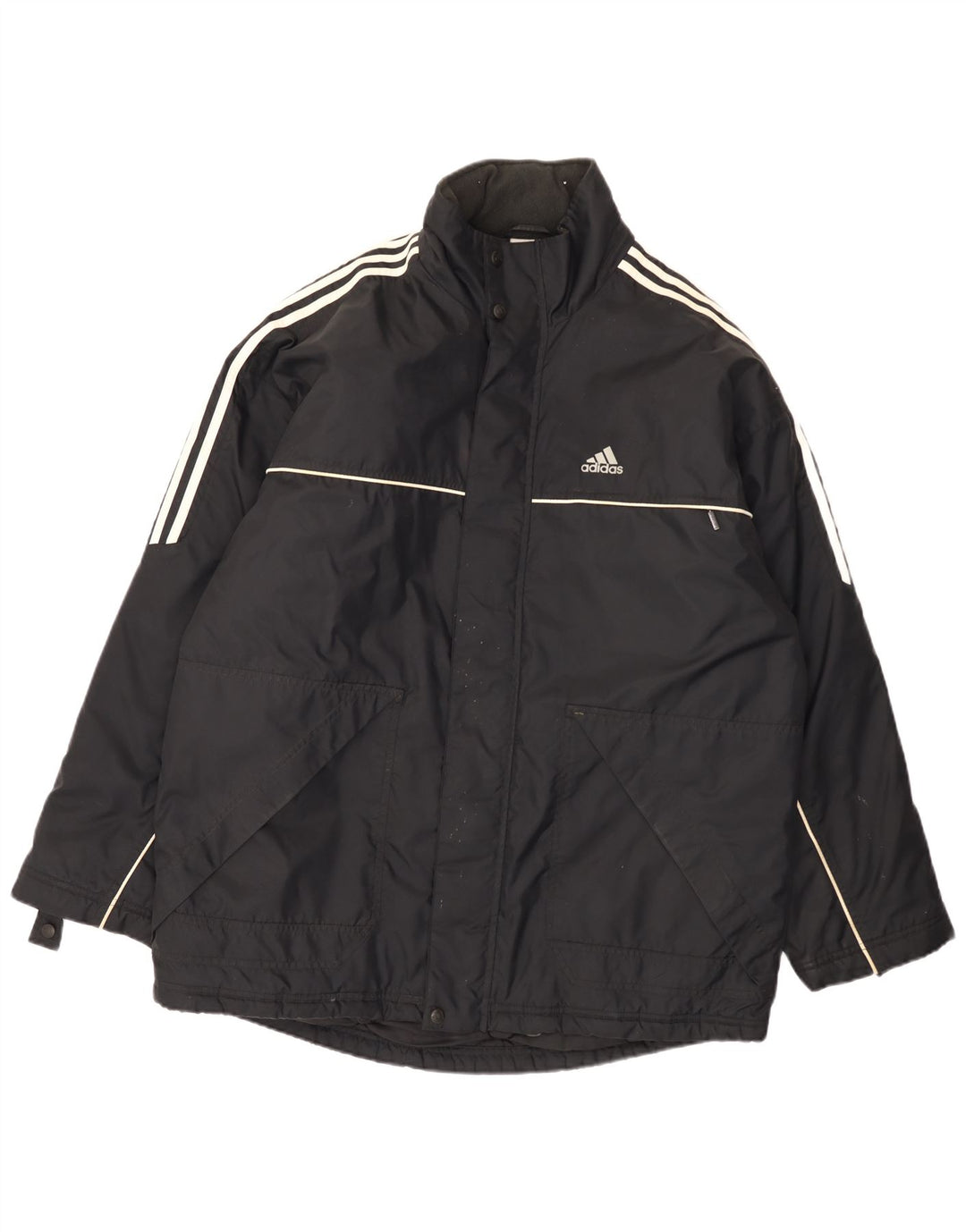 Jachetă de vânt pentru bărbați Adidas UK 44/46 Poliamidă neagră mare
