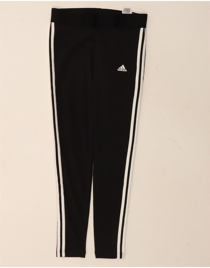 Leggings pentru femei Adidas UK 12/14 bumbac mediu negru