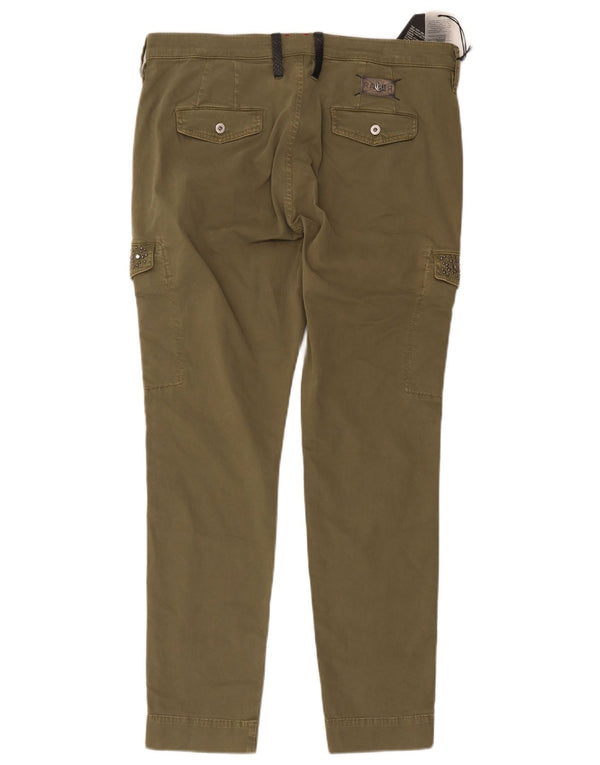 RA-RE Pantaloni cargo skinny pentru femei W31 L27 bumbac kaki