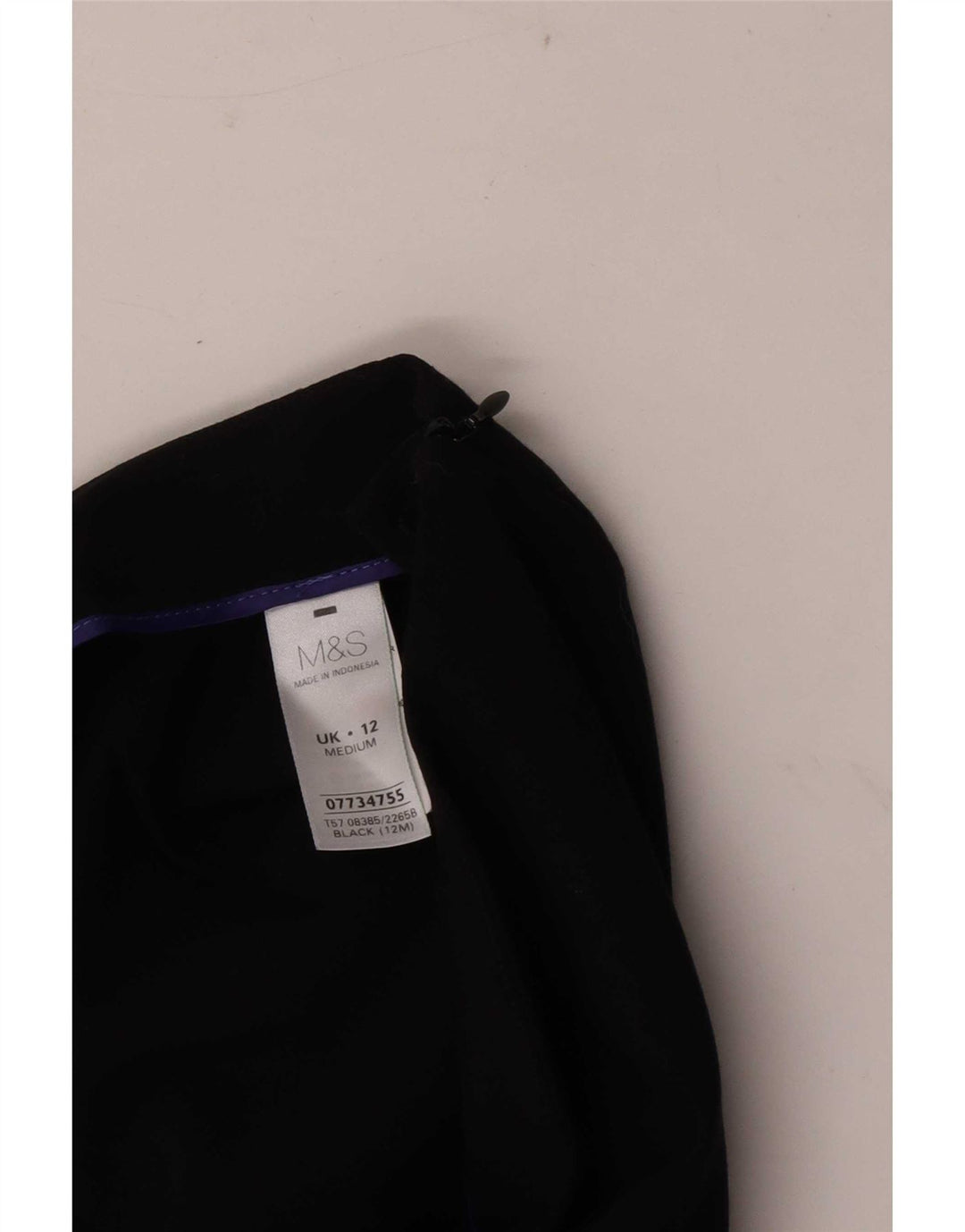 Pantaloni de costum Bootcut pentru femei Marks & Spencer UK 12 Medium W32 L30 Negru