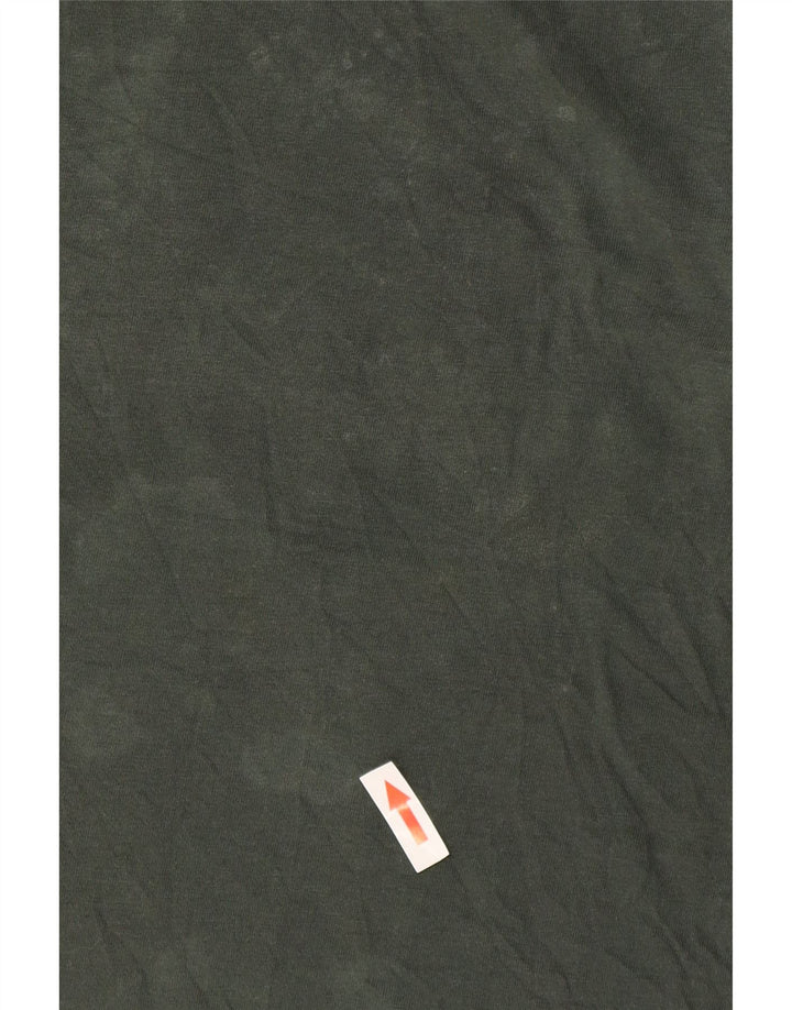 Tricou grafic Jack & Jones pentru bărbați Top din bumbac verde mediu