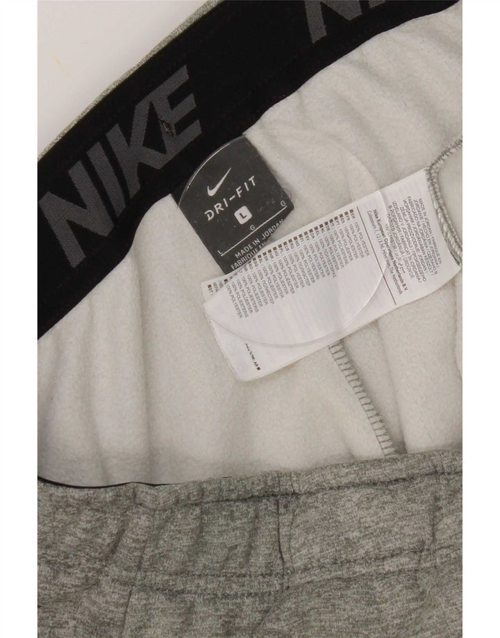 Pantaloni de trening Nike Dri Fit pentru bărbați Joggeri mari, gri, poliester