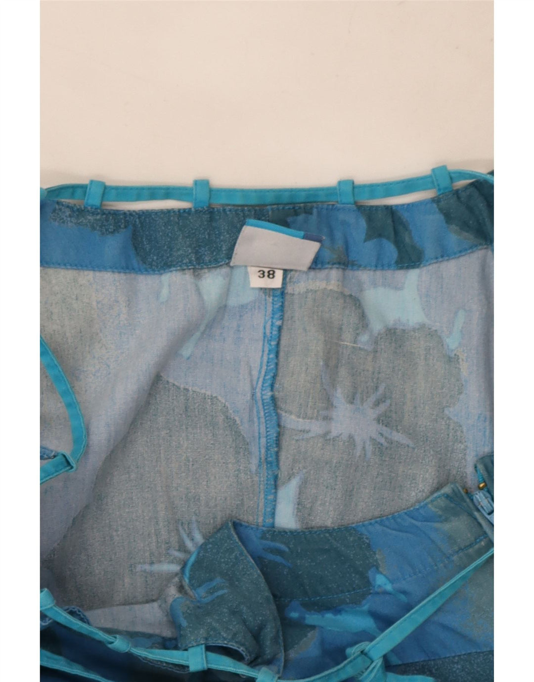 Rochie Halter pentru femei Rip Curl EU 38 Medium Blue Floral Bumbac