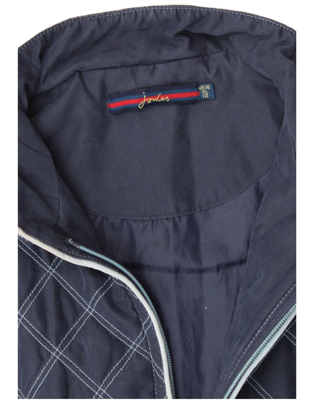 Gilet matlasat pentru femei Joules UK 16, mare, albastru, poliester