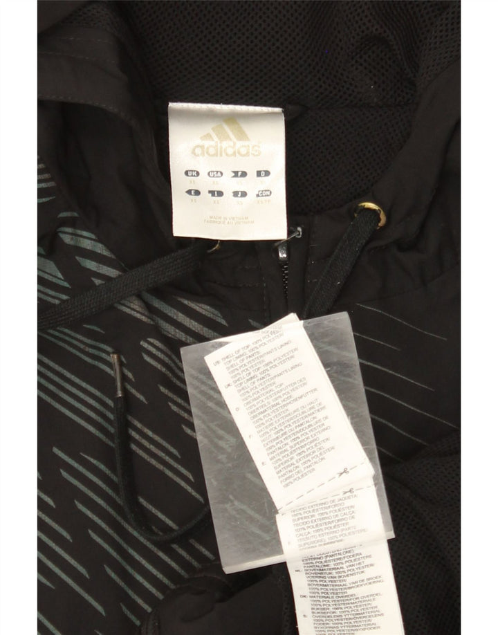 Pulover ADIDAS pentru bărbați, cu fermoar, XS, poliester cu dungi negre