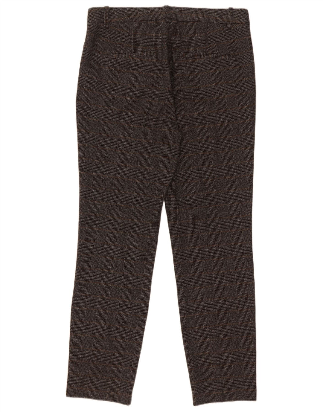 Pantaloni chino subțiri pentru femei Zara Mediu L28 L27 Poliester cu picior de găină gri