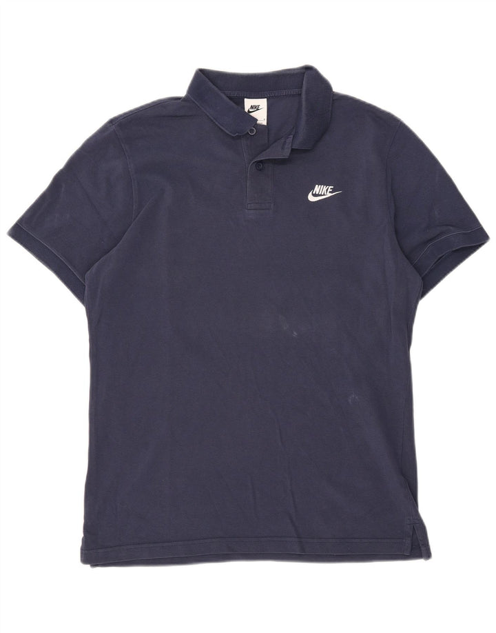 Tricou polo Nike pentru bărbați, mediu bleumarin