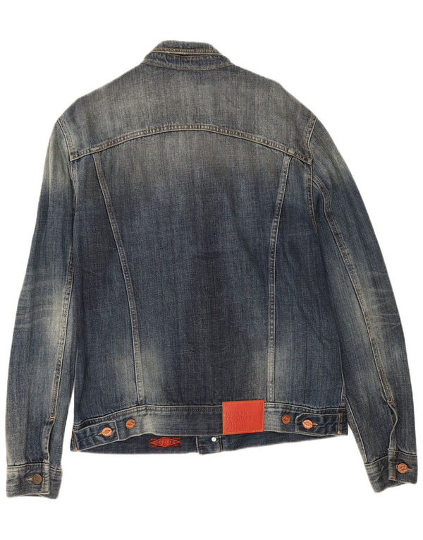 Jachetă de blugi pentru bărbați Superdry UK 42 XL, bumbac albastru