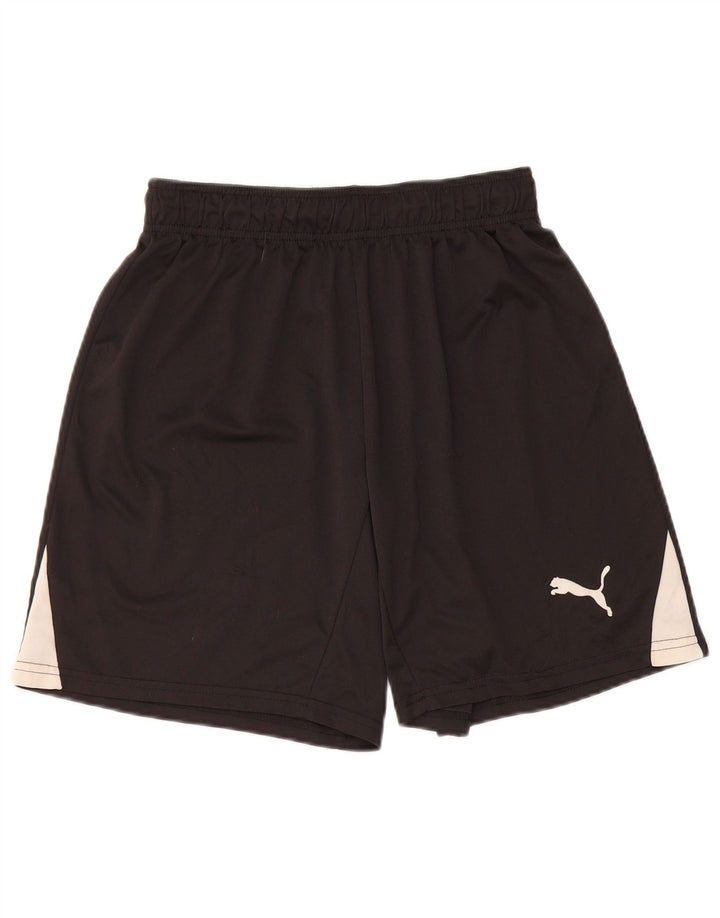 Pantaloni scurți sport PUMA pentru bărbați, mediu negru, color block