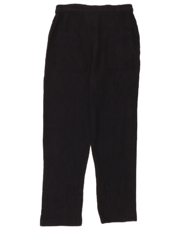 Pantaloni chino drepți pentru femei cu talie înaltă Zara Mici L26 L26 Negri
