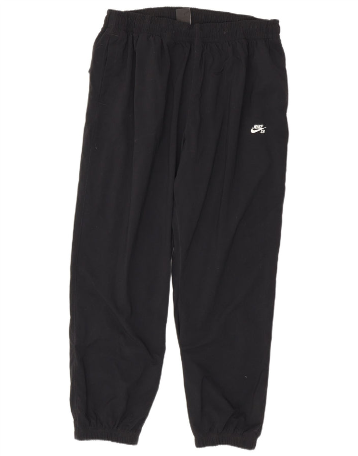 Pantaloni de trening pentru bărbați Nike Pantaloni de jogging, nailon mediu negru