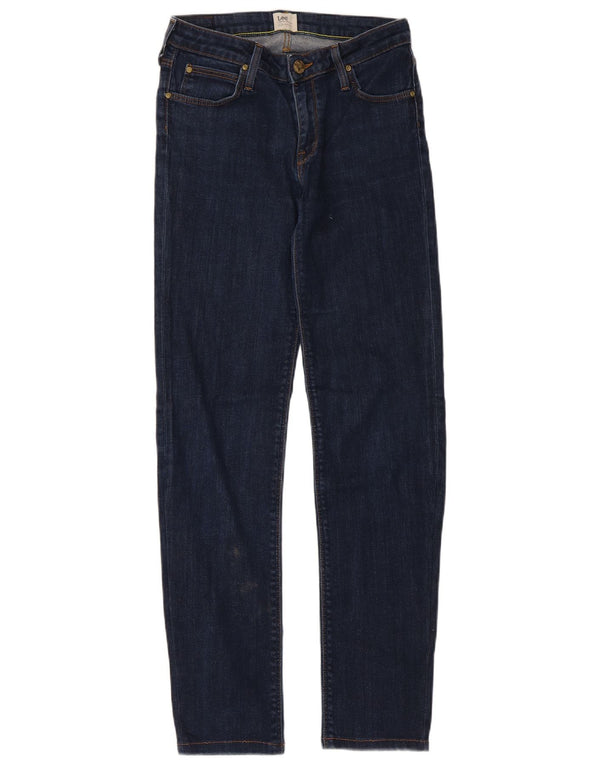 Blugi Lee Marion drepte pentru femei W27 L33 bumbac bleumarin