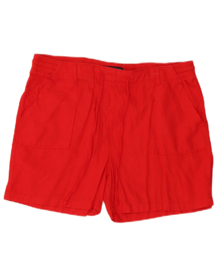 Pantaloni scurti chino pentru femei Marks & Spencer UK 14 Large W34 Red Flax