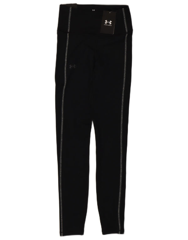 Leggings pentru femei cu talie înaltă Under Armour UK 4 XS poliester negru