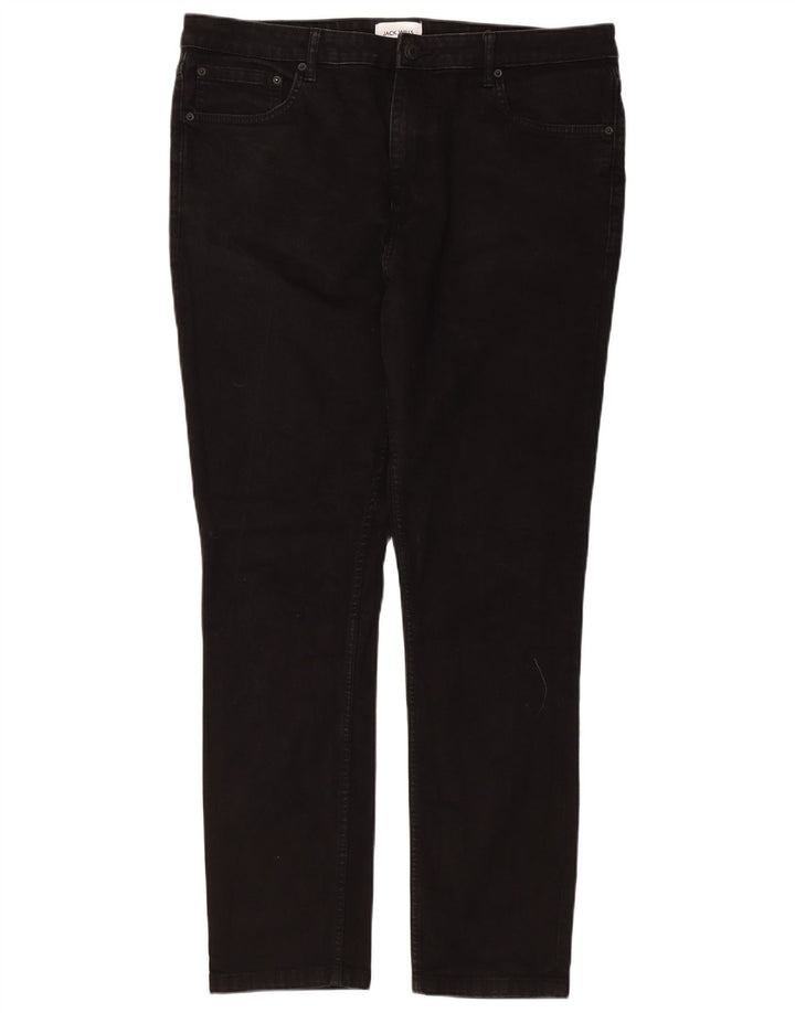 Blugi slim pentru bărbați Jack Wills W36 L30 bumbac negru